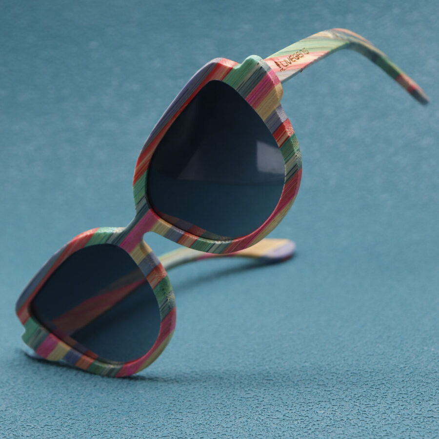 gafas de sol de bambu