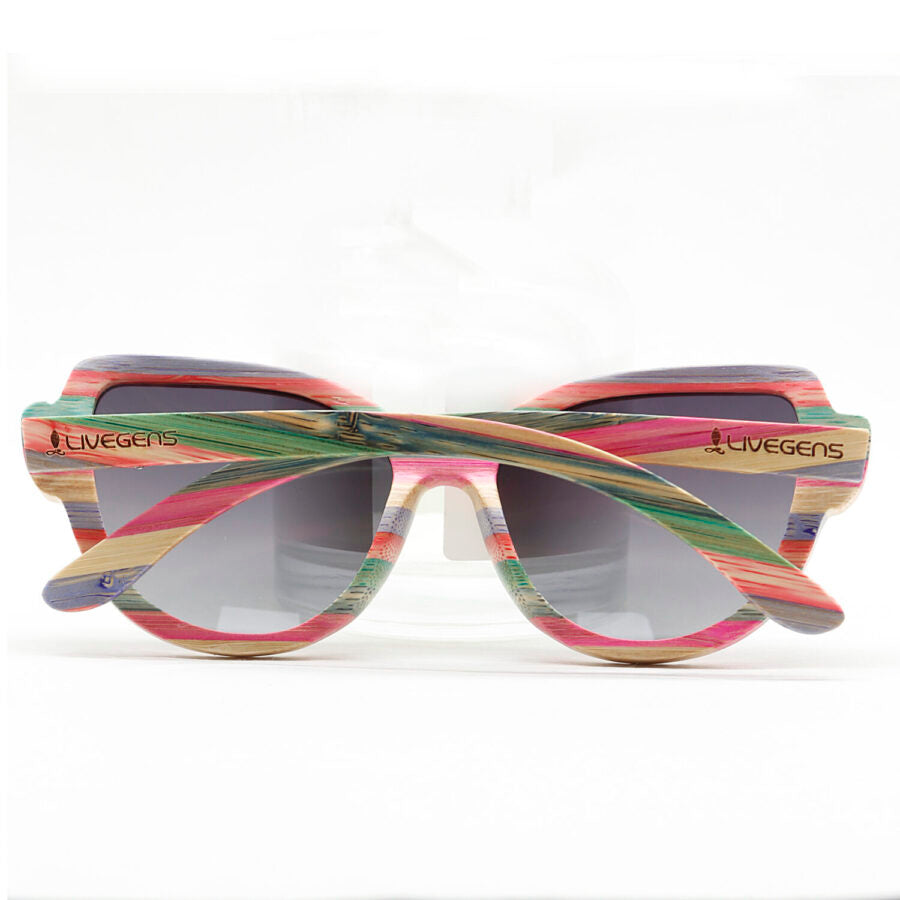 gafas de sol de bambu
