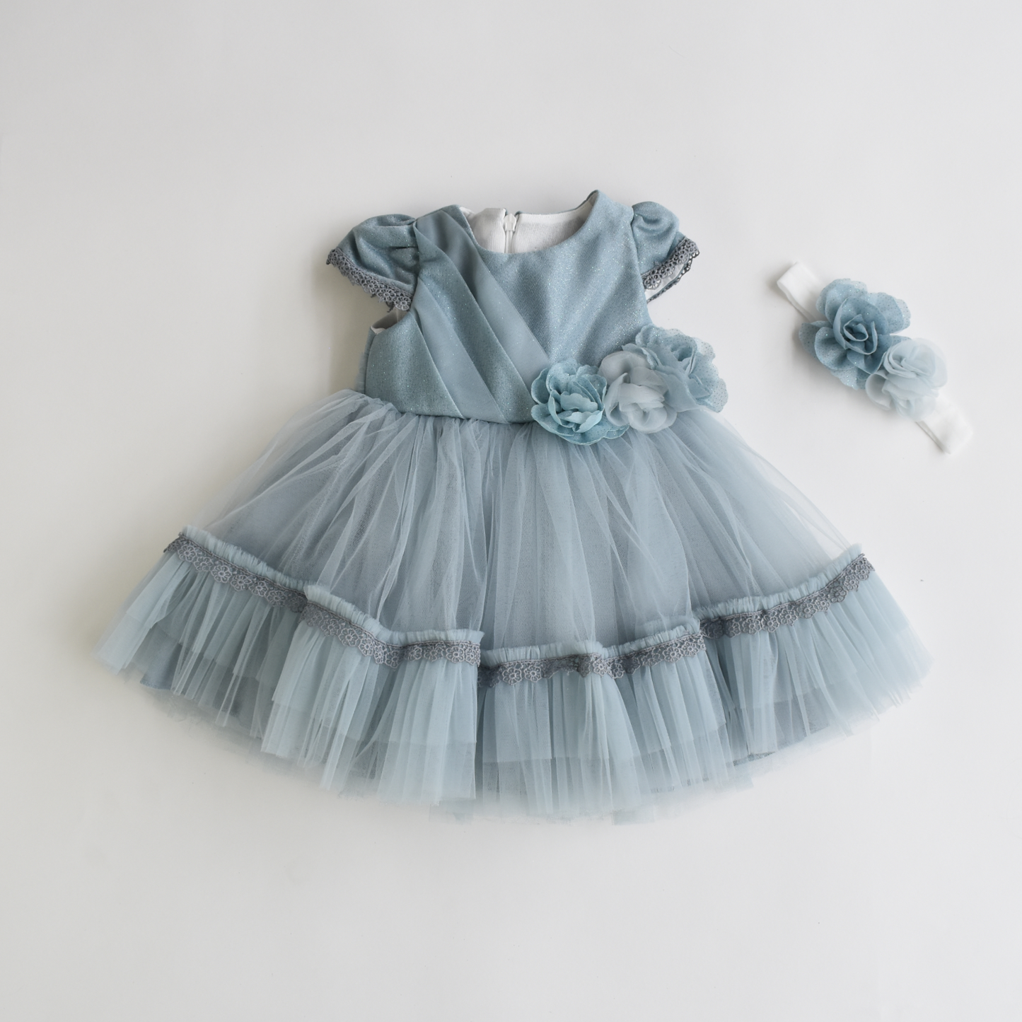 Bright Flower Girls Formal Dress-4