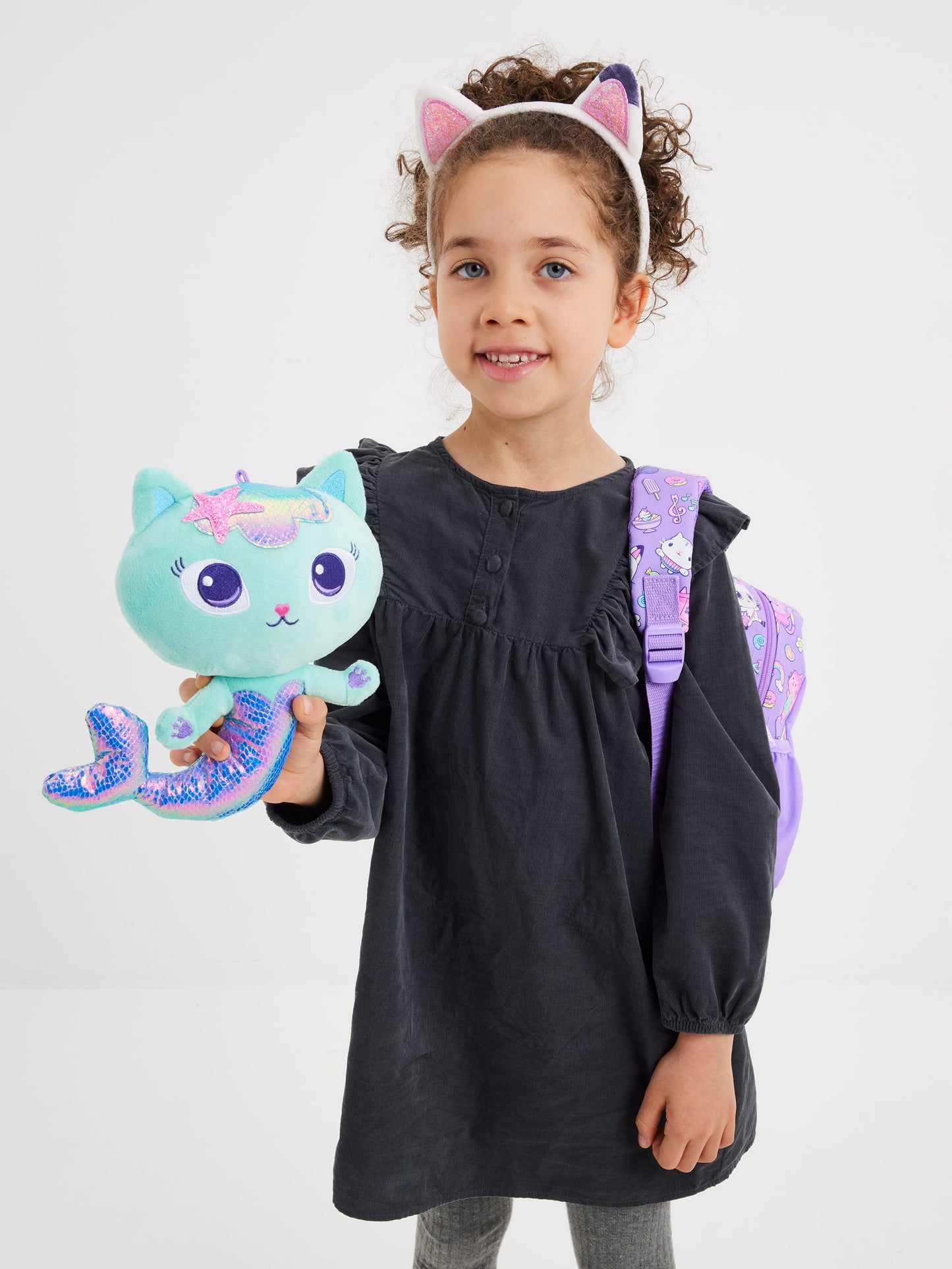 Smiggle - Gabbys Dollhouse Kreş Çıkarabilir Oyuncaklı Sırt Çantası-4