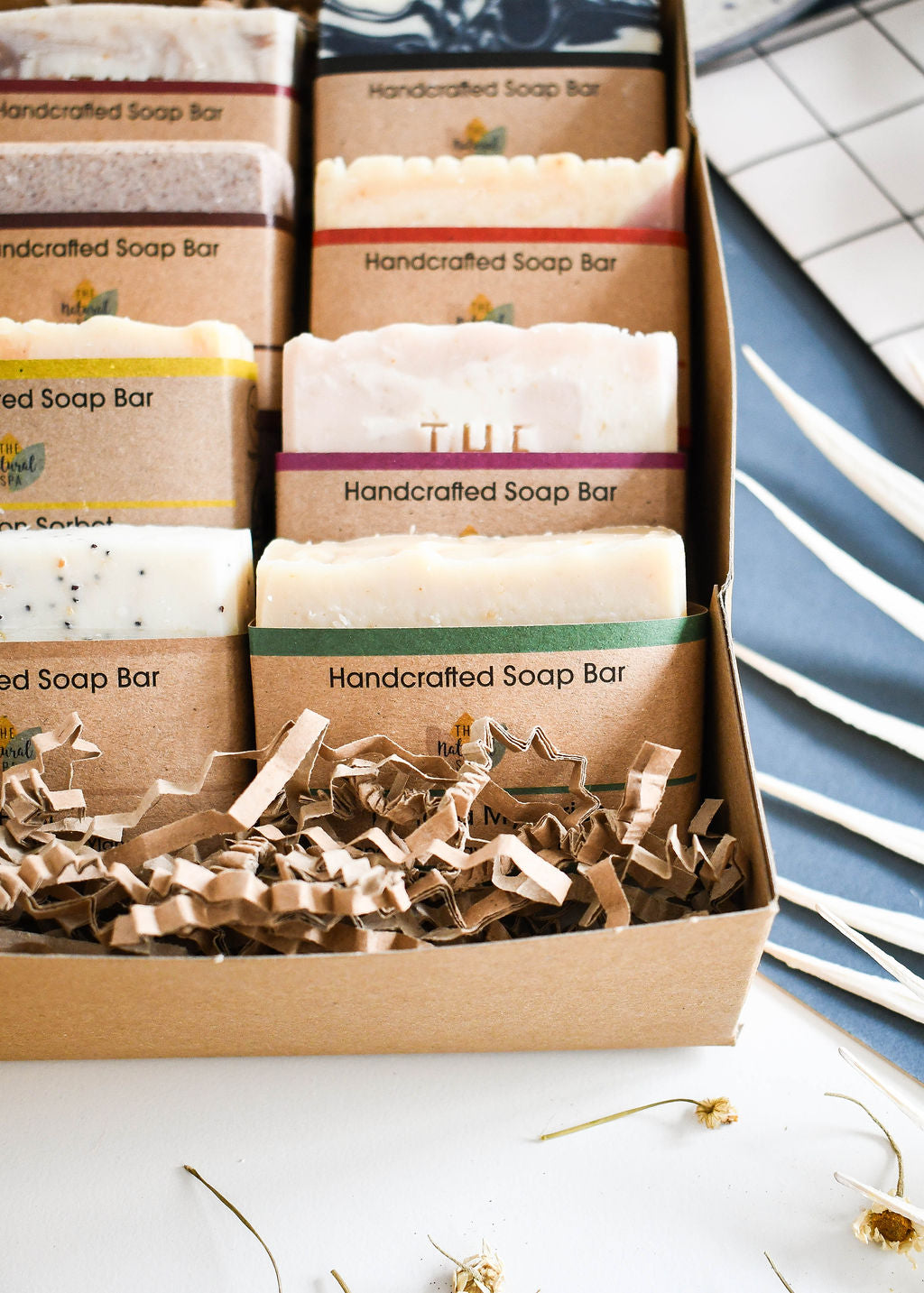 Natural Spa Essentials - Soap bars - 8 x 100g bars-2