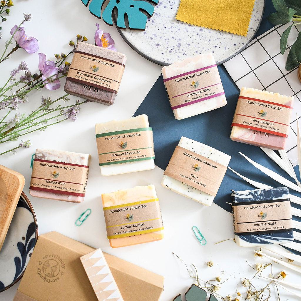 Natural Spa Essentials - Soap bars - 8 x 100g bars-3