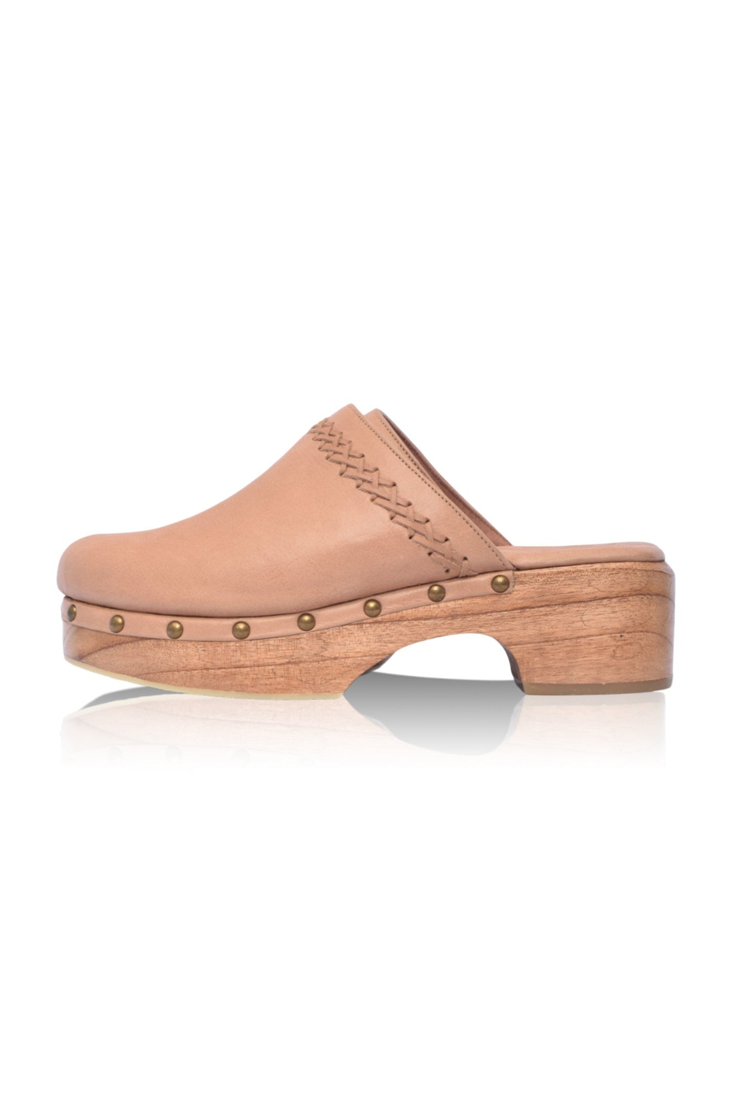 Malibu Leather Clogs-6