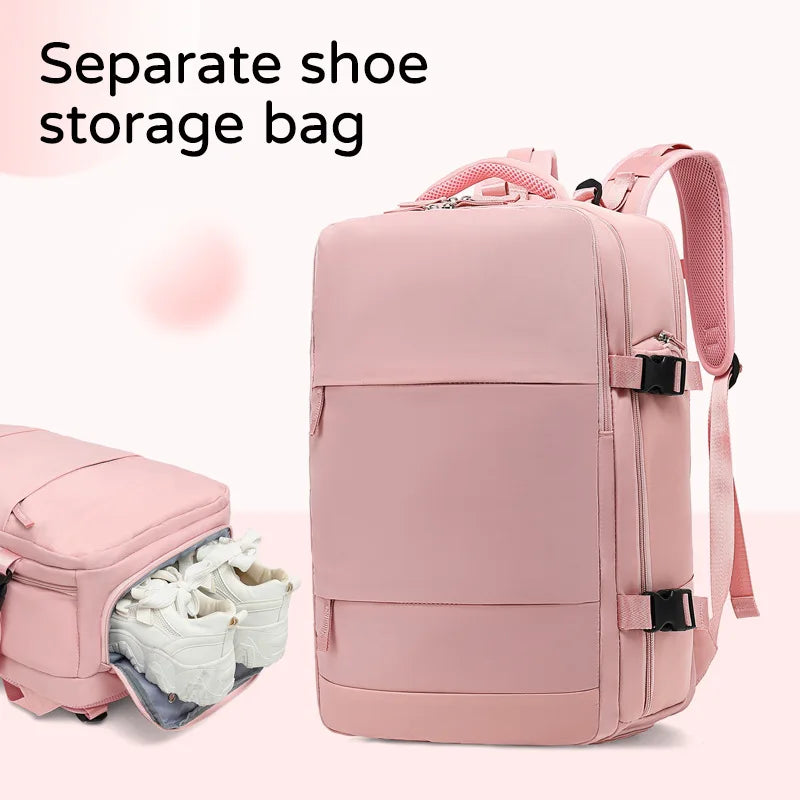 NNEOBA Versatile Voyage Women's Backpack Suitcase-2