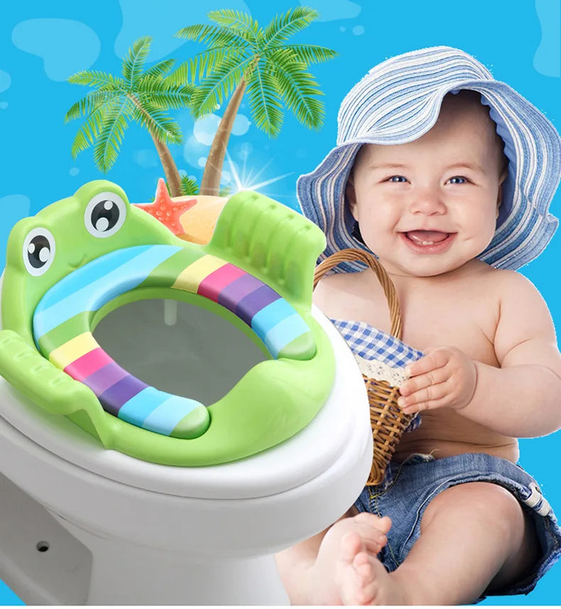 NNEOBA Removable Baby Toilet Training Seat - Green-2