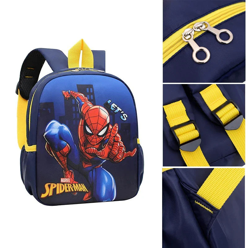 NNEOBA Spider-Man Kids Backpack Large Capacity School Bag-1
