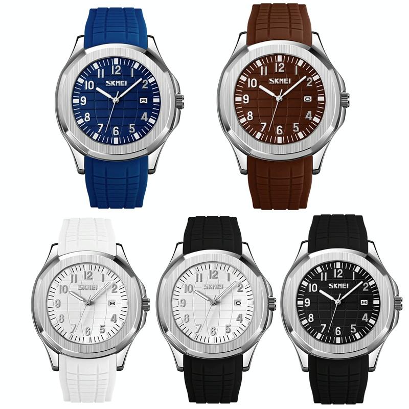 NNEDSZ Waterproof Men Multifunctional Outdoor Watch - Blue-2