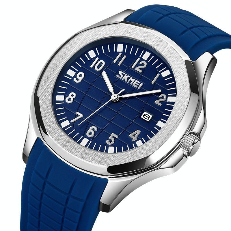 NNEDSZ Waterproof Men Multifunctional Outdoor Watch - Blue-3