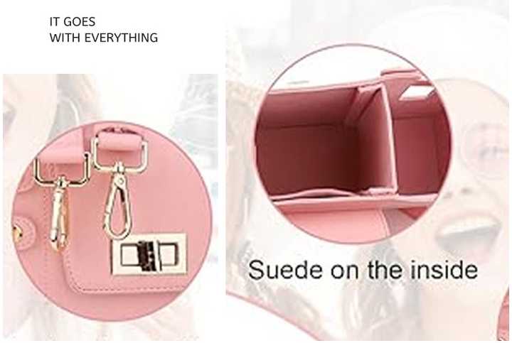 NNEDSZ White Portable Beverage Bottle Cup Holder Bag | Trendy Crossbody Design for Daily Commute(No water cup)-2