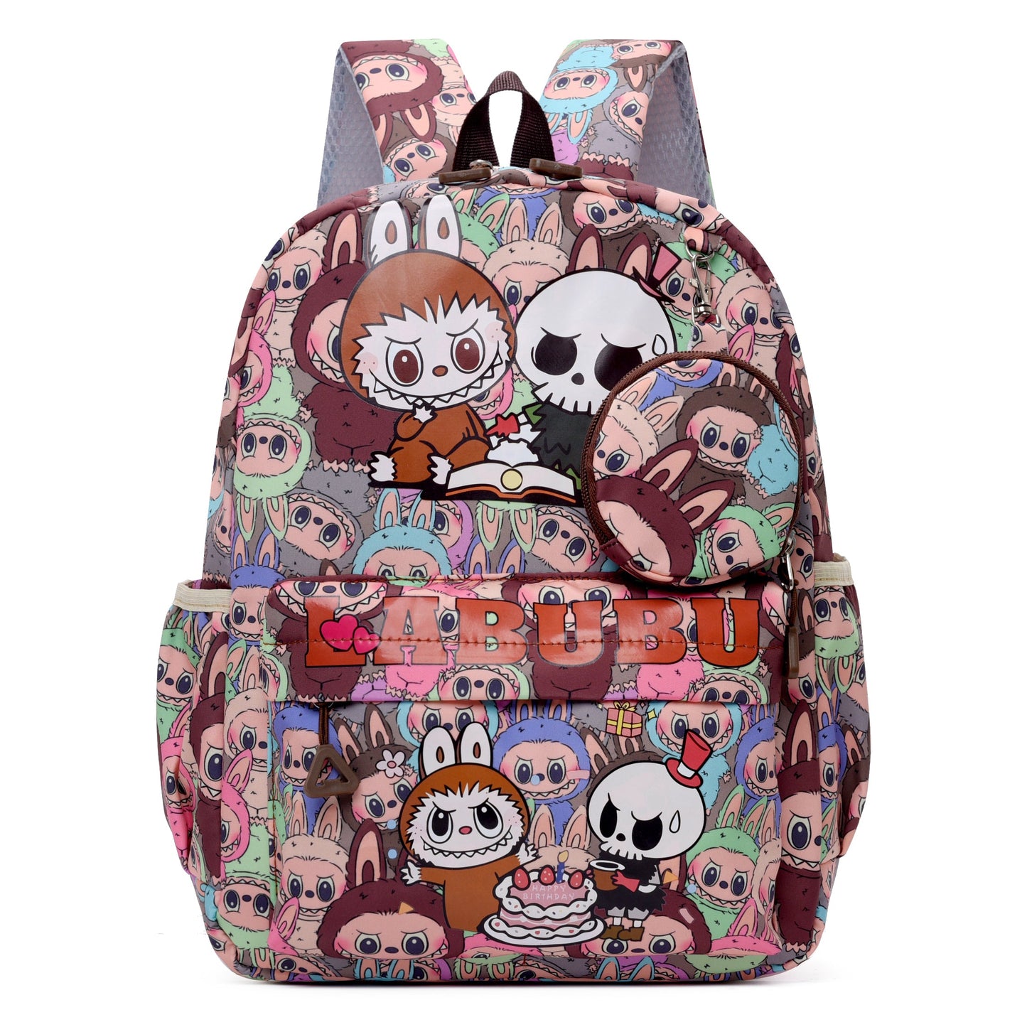 Outdoor Fun Labubu Kids Backpack-1