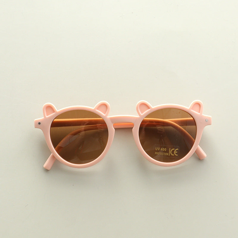 Kids Cute Shaped Design Sun Protection Sunglasses-9