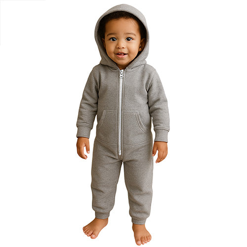 Toddlers Unisex Plain Onesies-3
