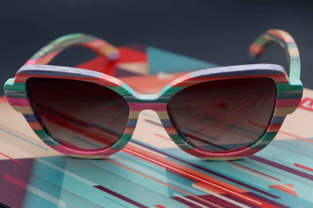 gafas de sol de bambu