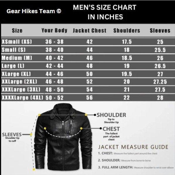 MEN BLACK LEATHER BIKER JACKET CAMERON-5