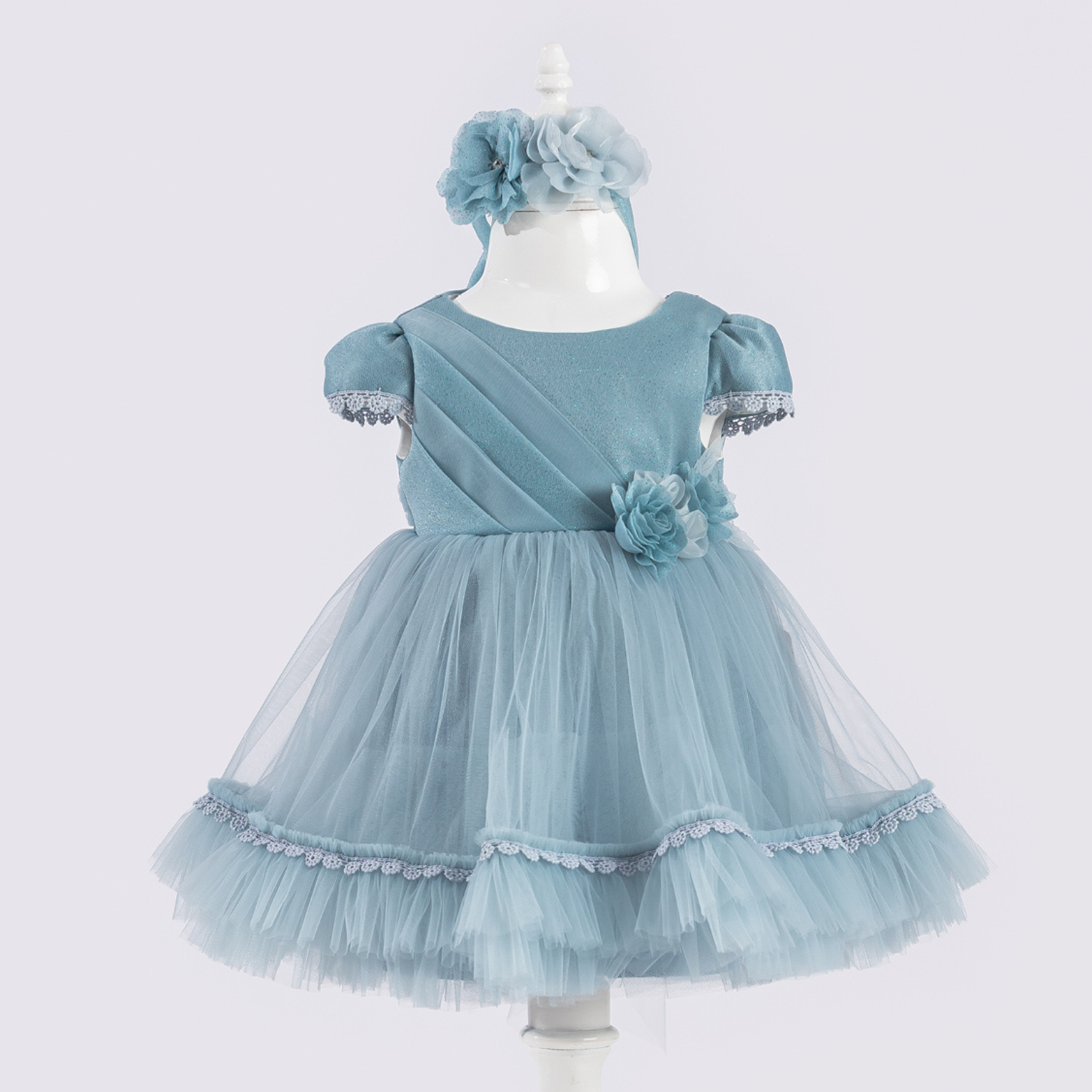 Bright Flower Girls Formal Dress-2