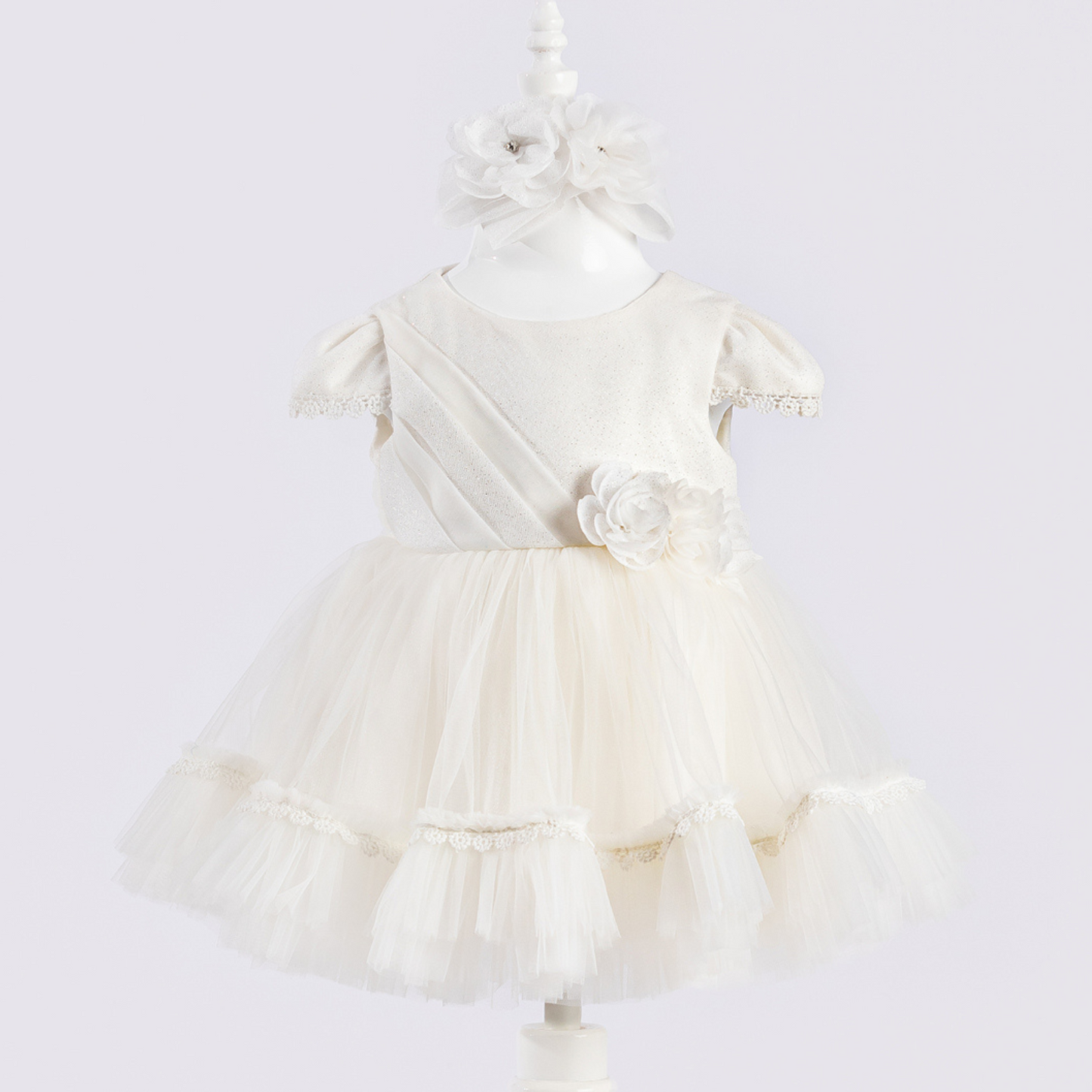Bright Flower Girls Formal Dress-3