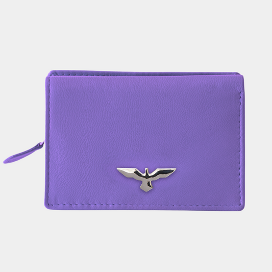 Cartera de Cuero Compacta para Mujer – Modelo Violette – IULIUS-0