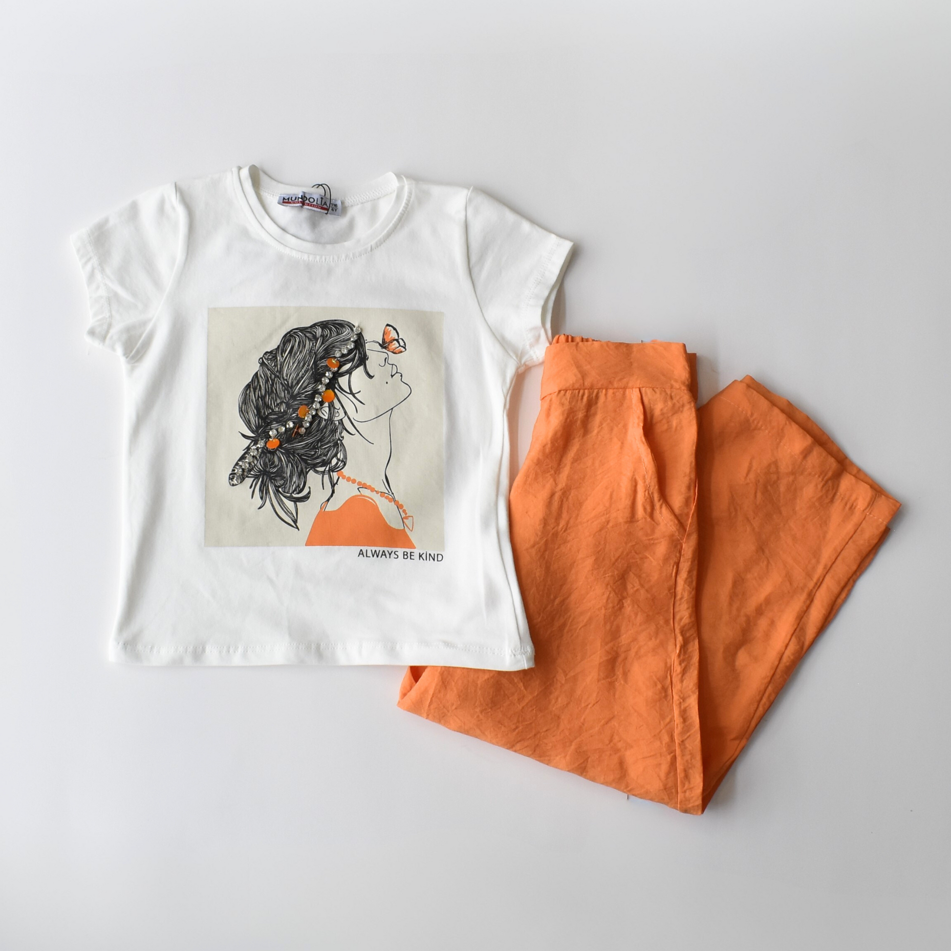 Butterfly Beauty Girls Casual Set-1