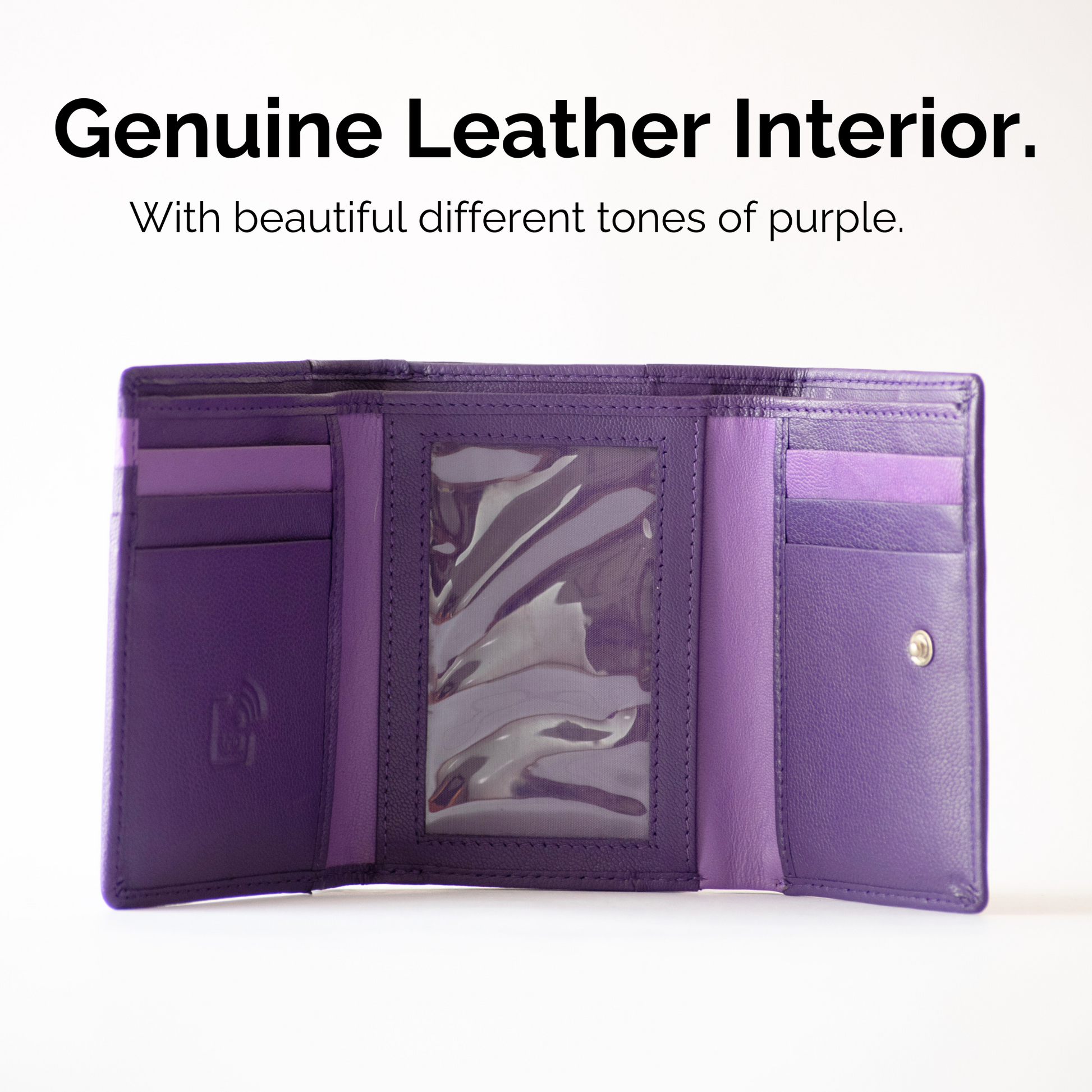 Cartera de Cuero Compacta para Mujer – Modelo Violette – IULIUS-4