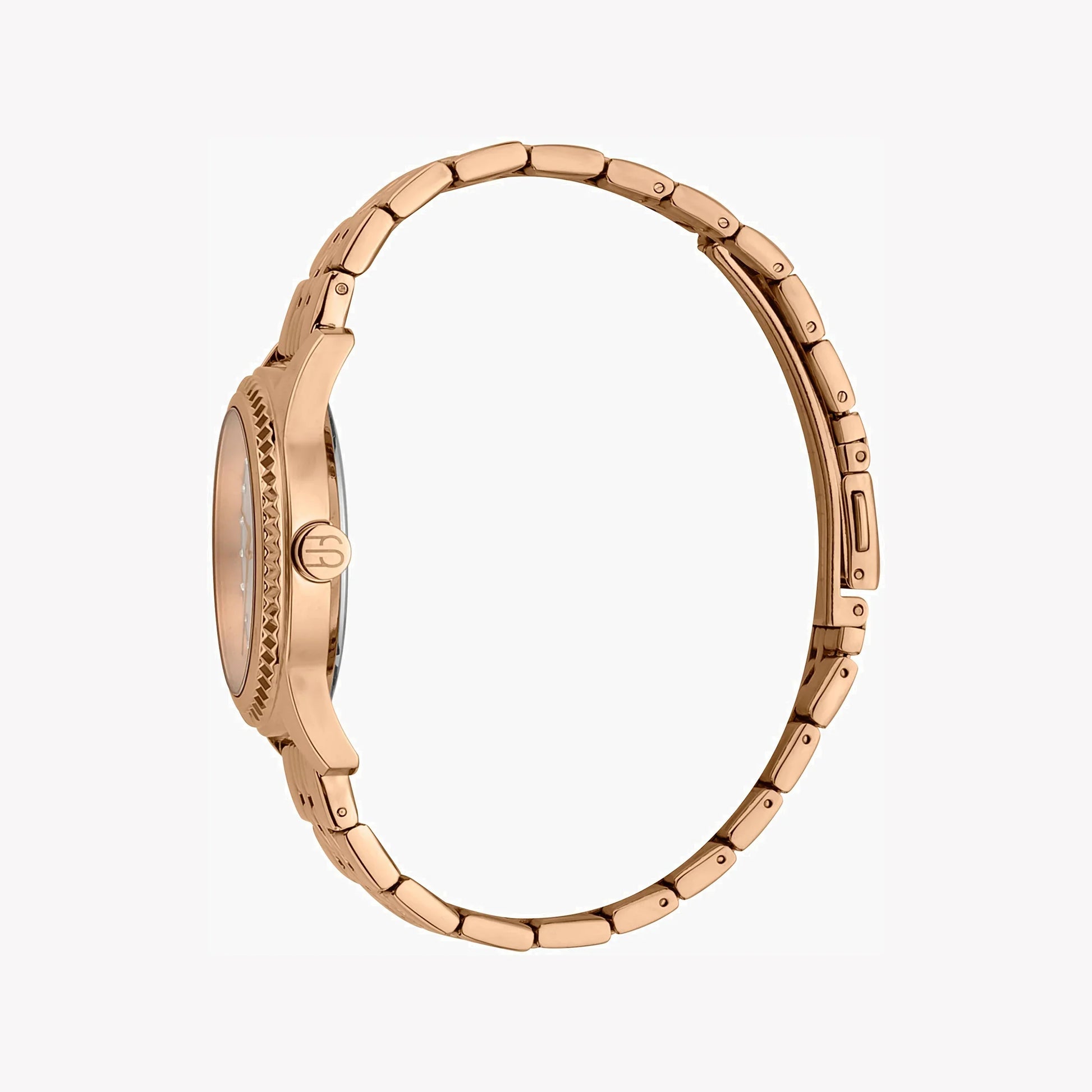 Esprit Women's Rose Gold Stainless Steel Watch, Silver Dial | Es1l199m0015-1