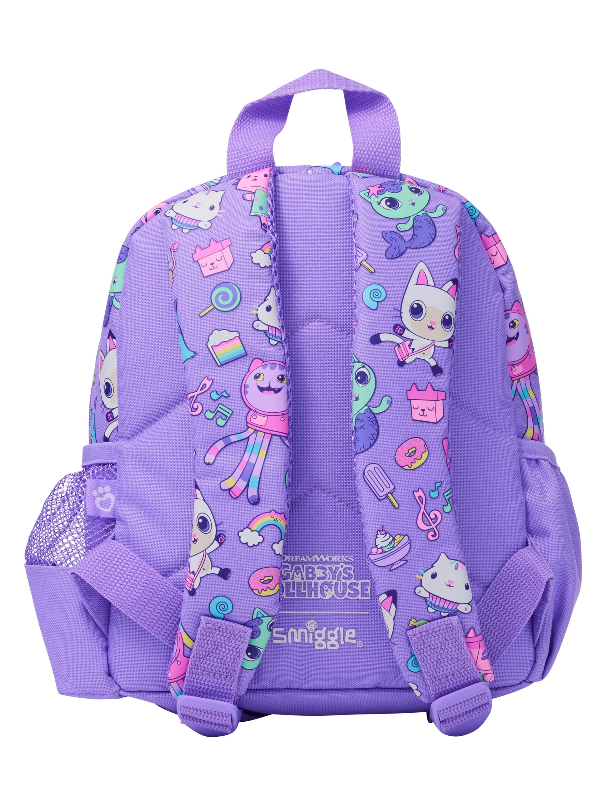 Smiggle - Gabbys Dollhouse Kreş Çıkarabilir Oyuncaklı Sırt Çantası-3