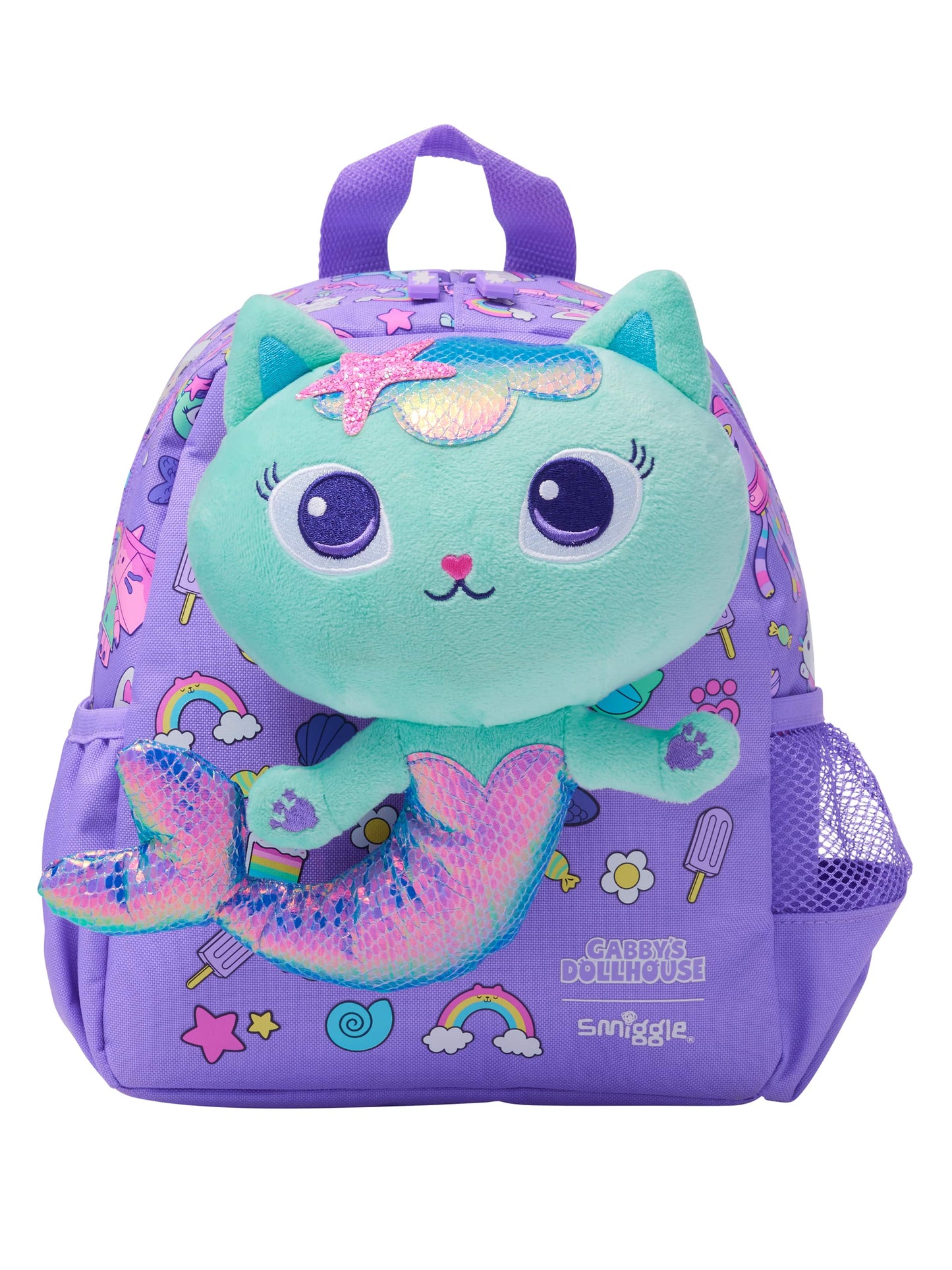 Smiggle - Gabbys Dollhouse Kreş Çıkarabilir Oyuncaklı Sırt Çantası-0