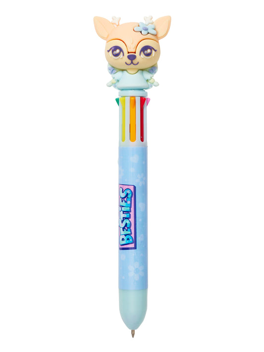 Smiggle - Besties 8 Renkli Gökkuşağı Tükenmez Kalemi-0