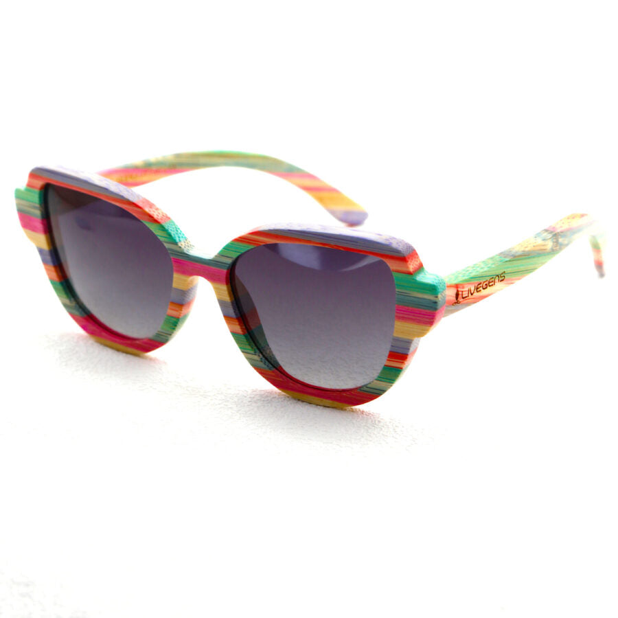 gafas de sol de bambu