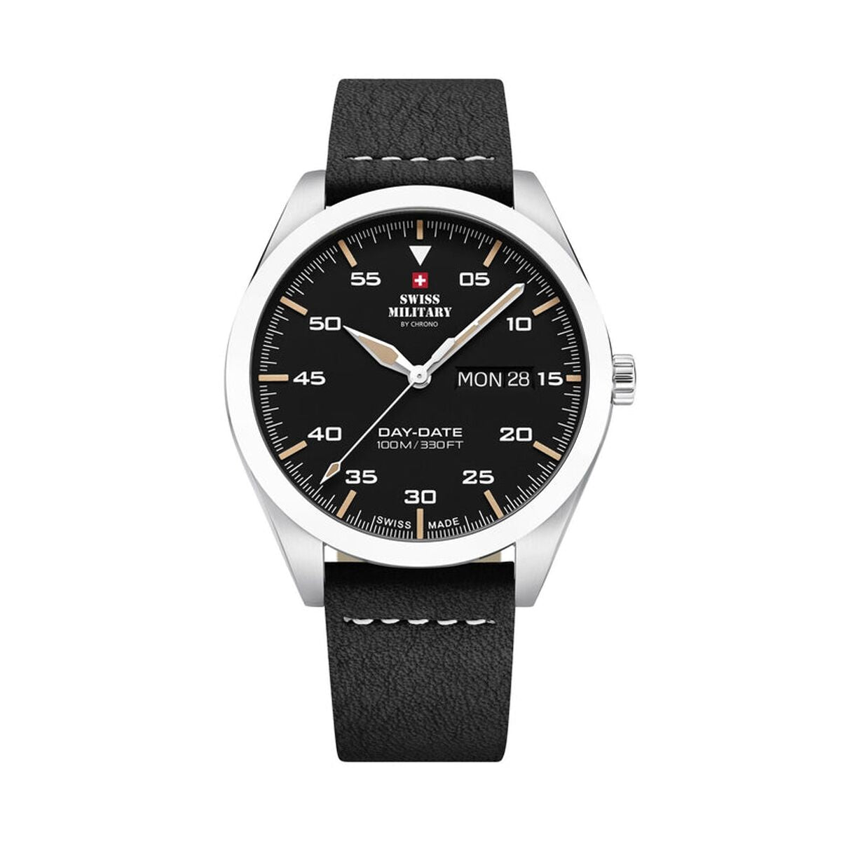 Men's Watch Swiss Military Chrono SM34087.04 Black-0