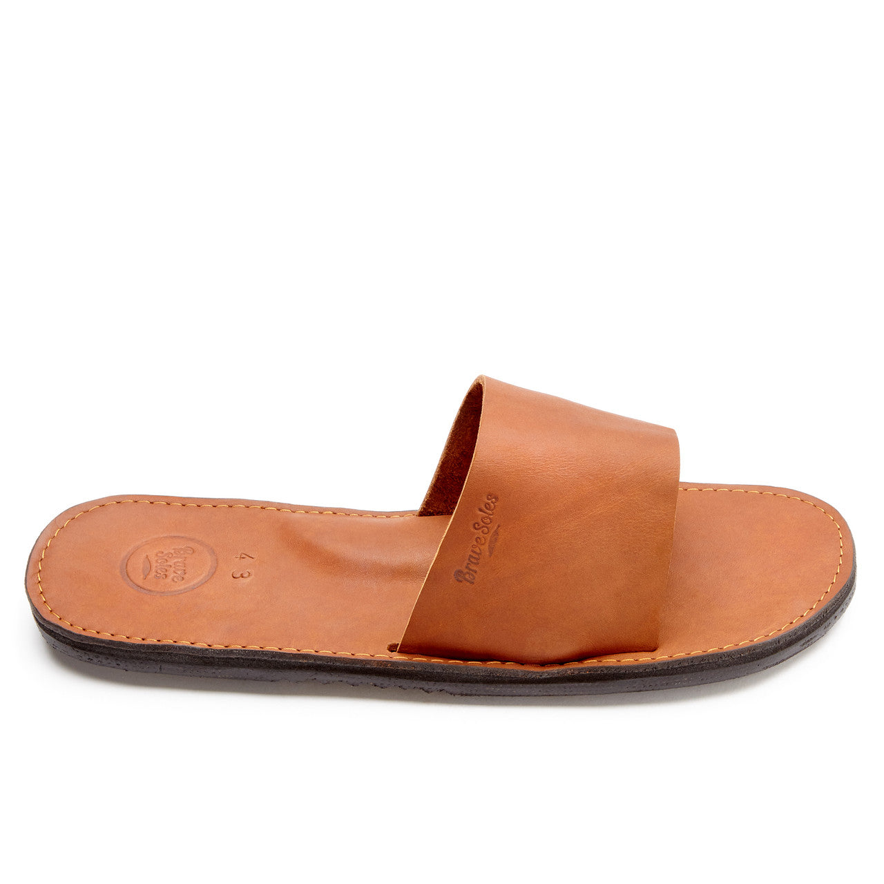 The Antonio Men's Leather Slide Sandal-1