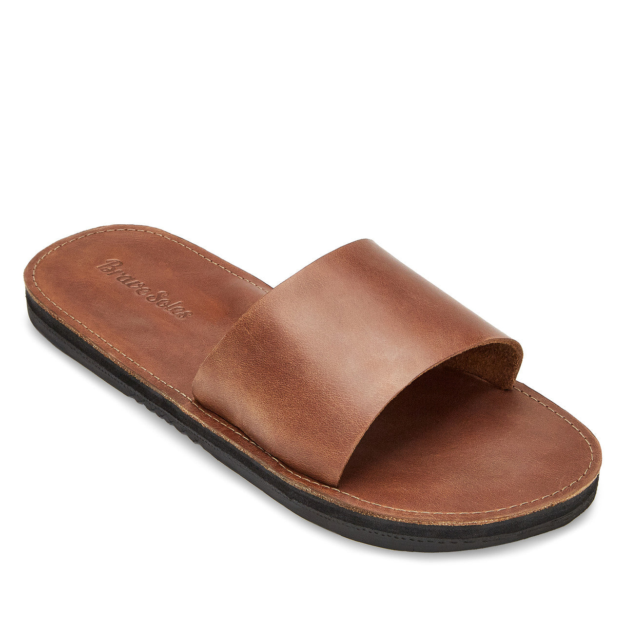 The Antonio Men's Leather Slide Sandal-2