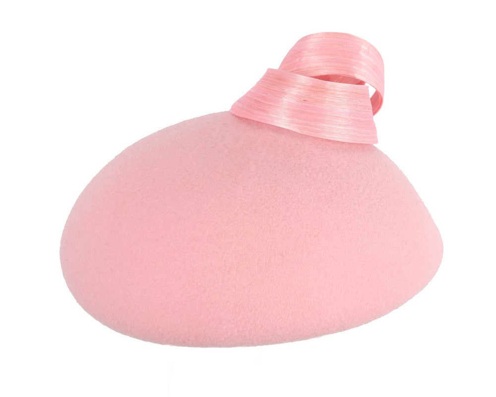 Stylish pink felt beret hat by Fillies Collection-2