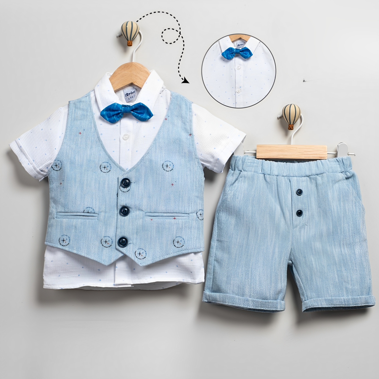 Sammy Summer Boys Dressy Set-0
