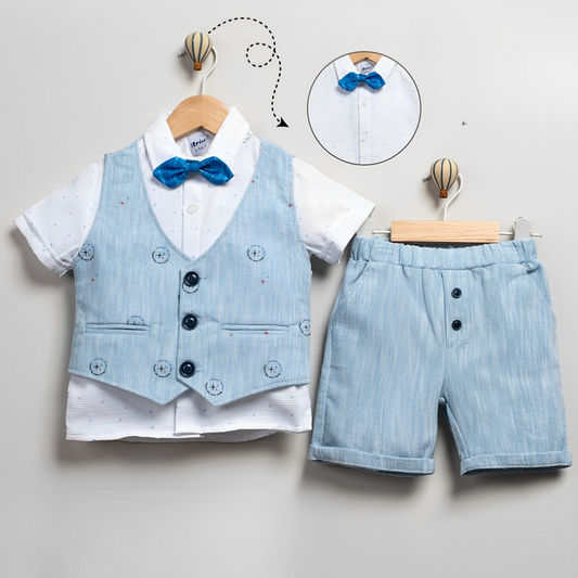 Sammy Summer Boys Dressy Set-0