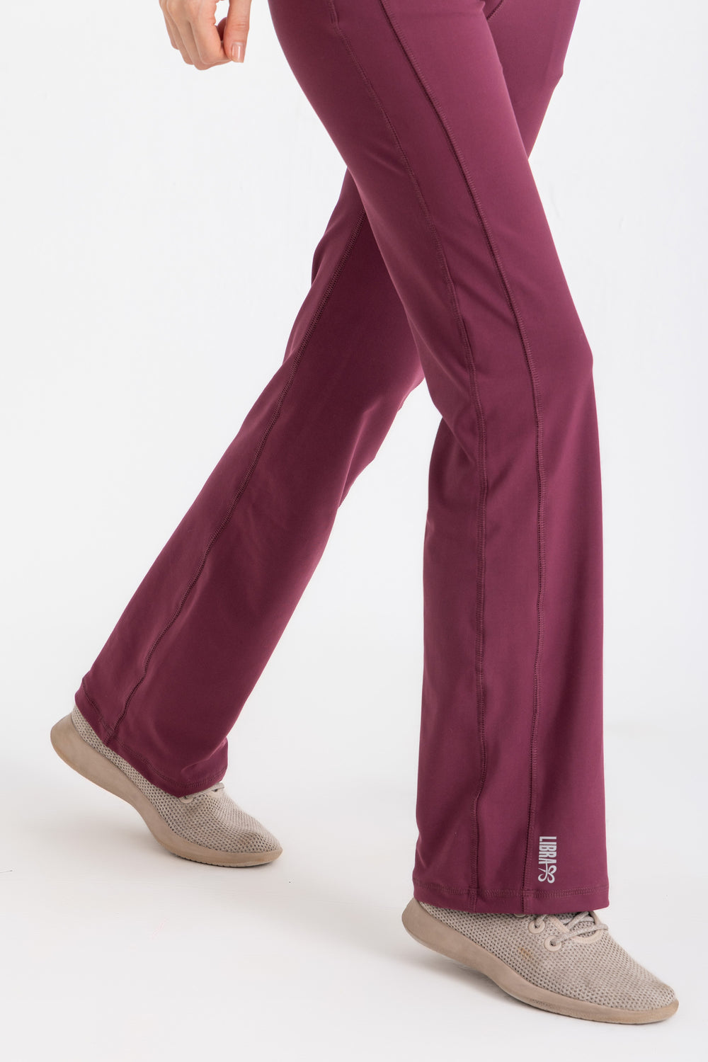 Straight Leggings - Crushed Violets-2