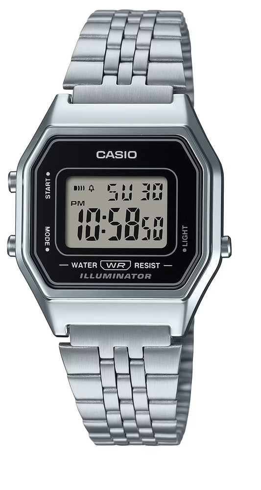 CASIO VINTAGE Mod. ICONIC LADY STEEL - BLACK-0