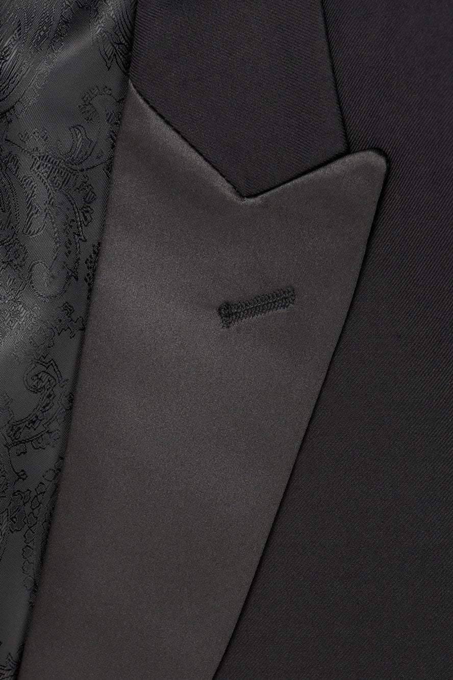 "Edward" Black Tuxedo Tailcoat-1