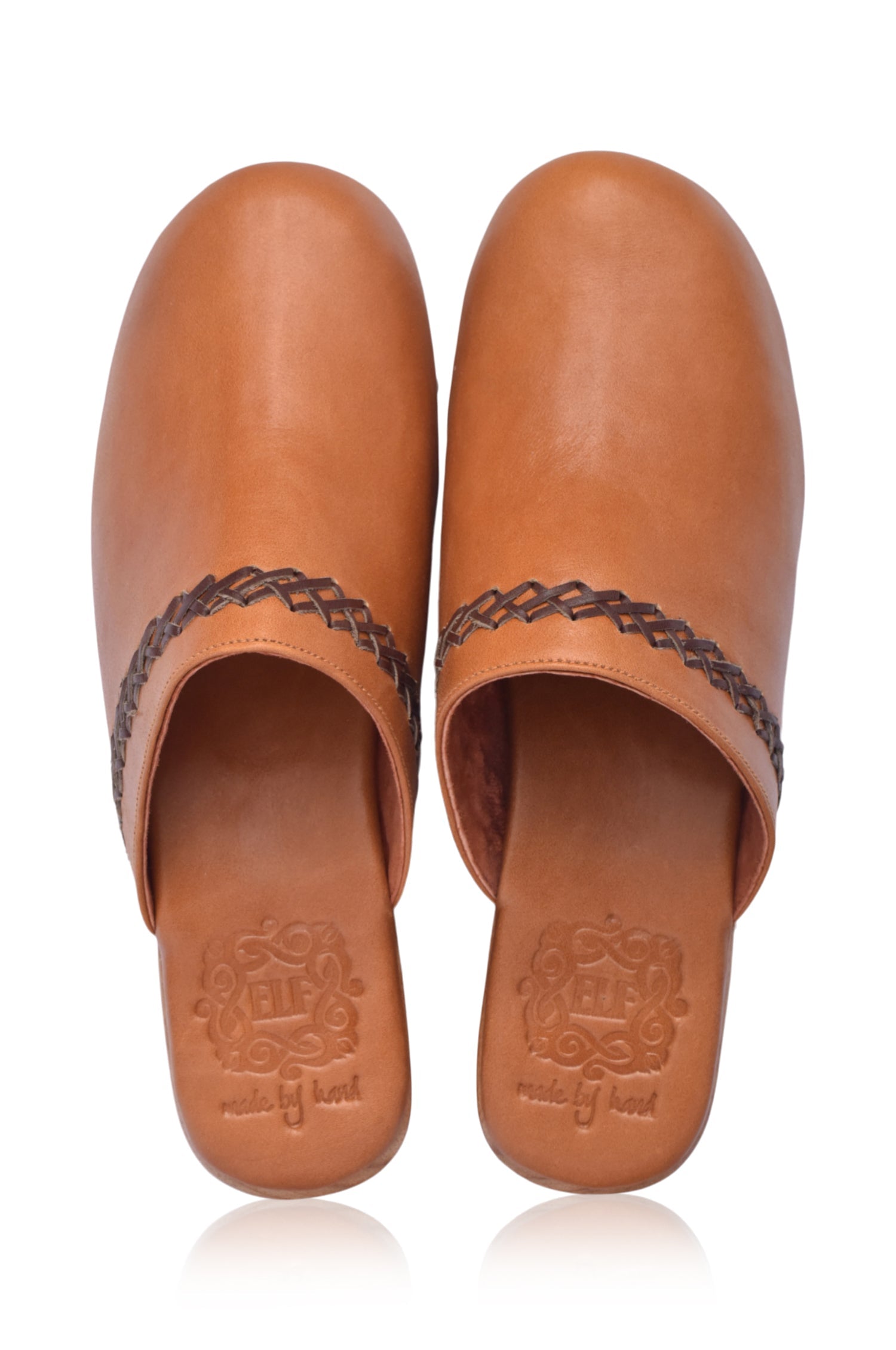 Malibu Leather Clogs-1