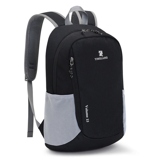 15L Outdoor Leisure Backpack - Waterproof & Lightweight, Large Capacity Daypack for Hiking/Camping/Travel-0