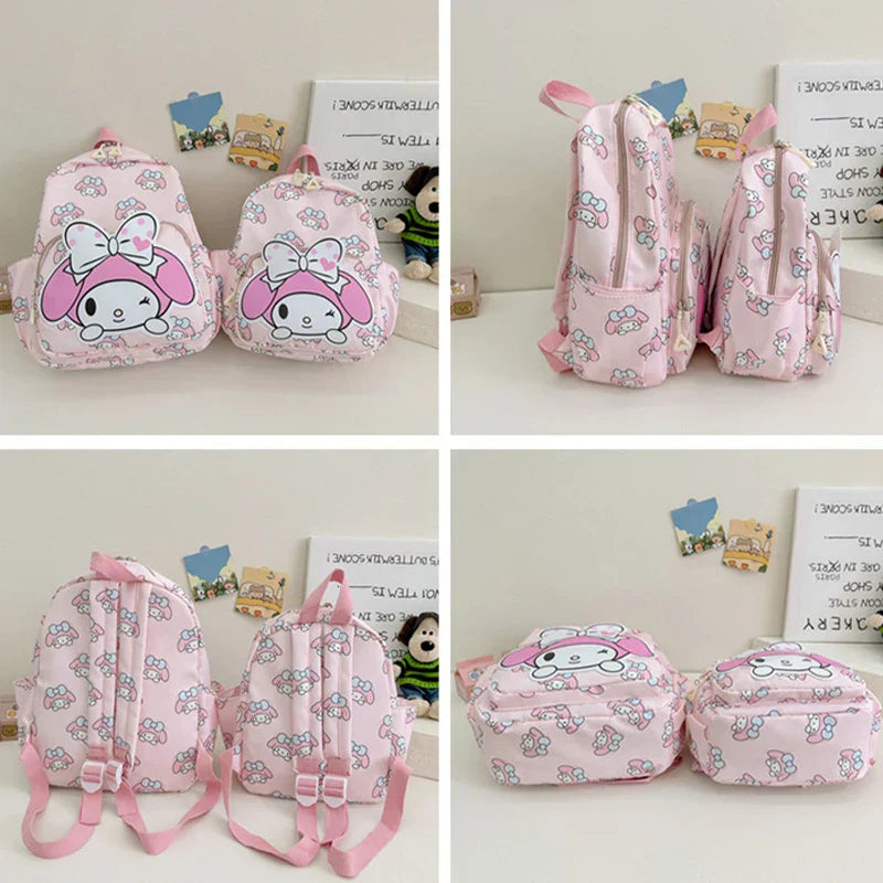 Hello Kitty School Cinnamoroll Backpack Schoolbag-2
