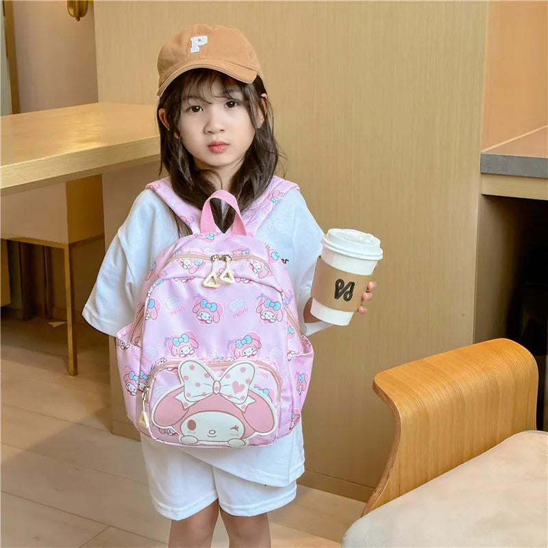 Hello Kitty School Cinnamoroll Backpack Schoolbag-1