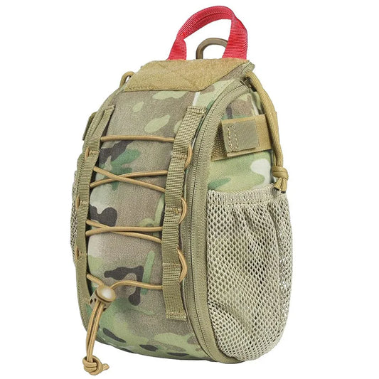 NNEOBA Large Medical Pouch Tactical First Aid EMT Waist Bag Camo-0