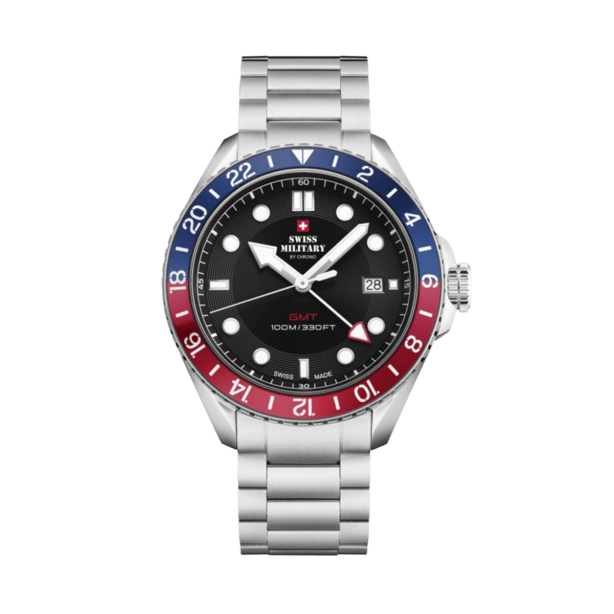 SWISS MILITARY By CHRONO WATCHES Mod. SM34095.01-0