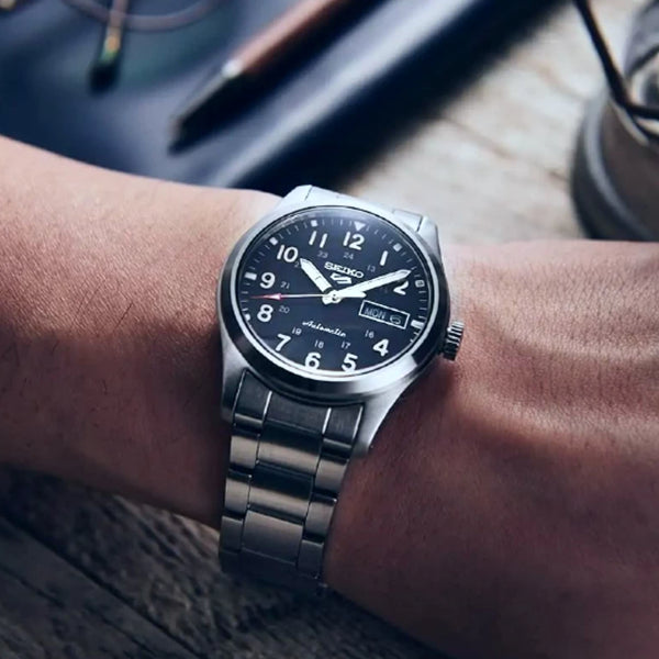 SEIKO 5 Mod. SPORTS AUTOMATIC DAY & DATE - BLUE-2