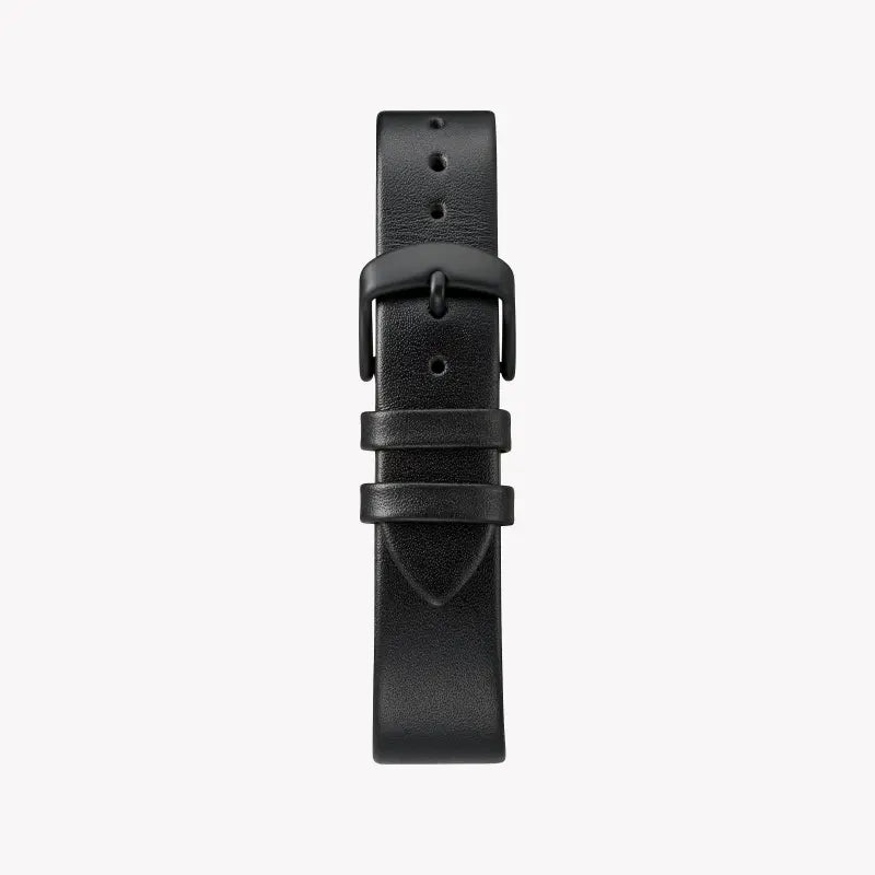 Timex Women's Black Leather Watch, Black Dial | Tw2r95100-2