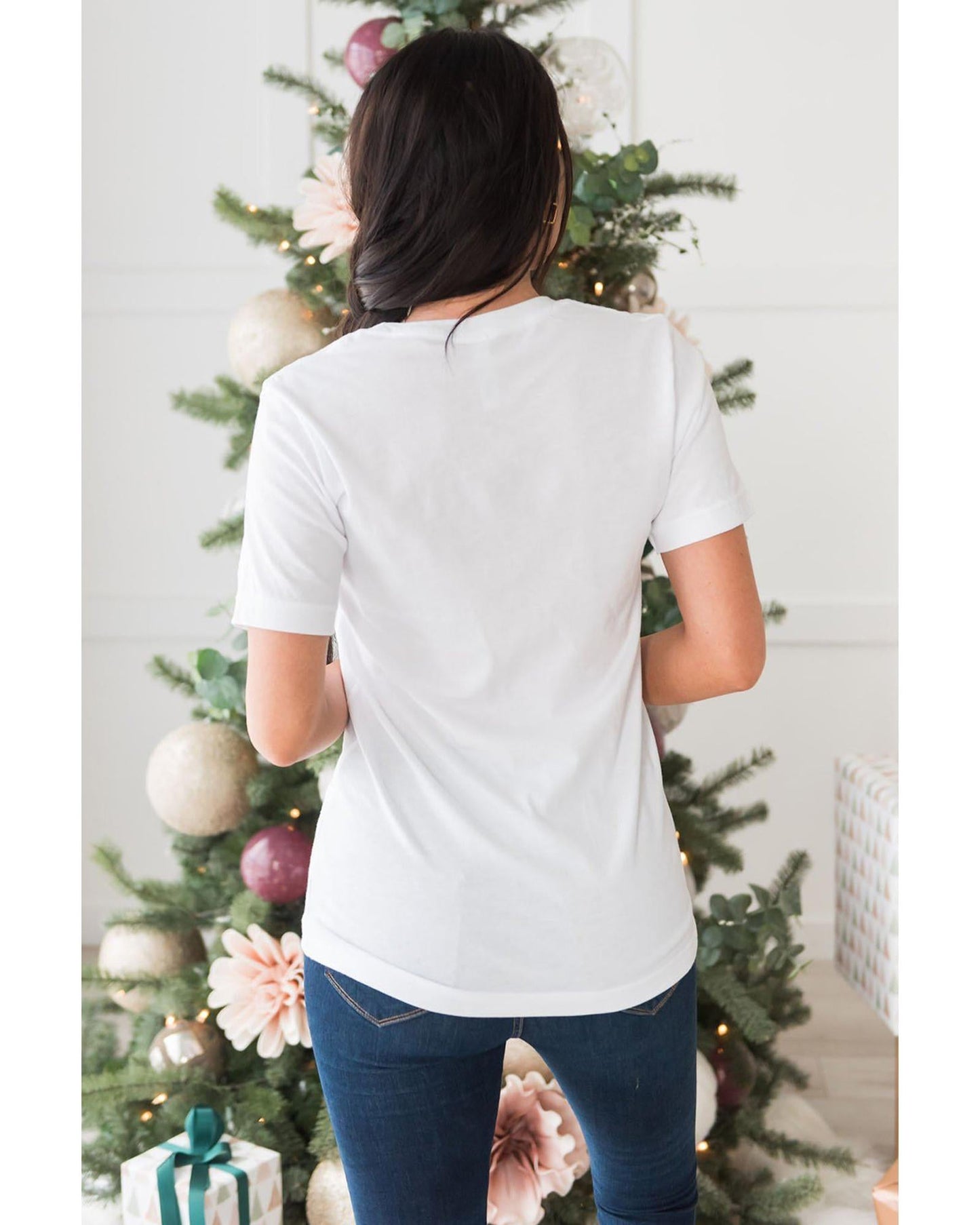 NNEDSZ Azura Exchange Christmas Tree Graphic Tee - M-3