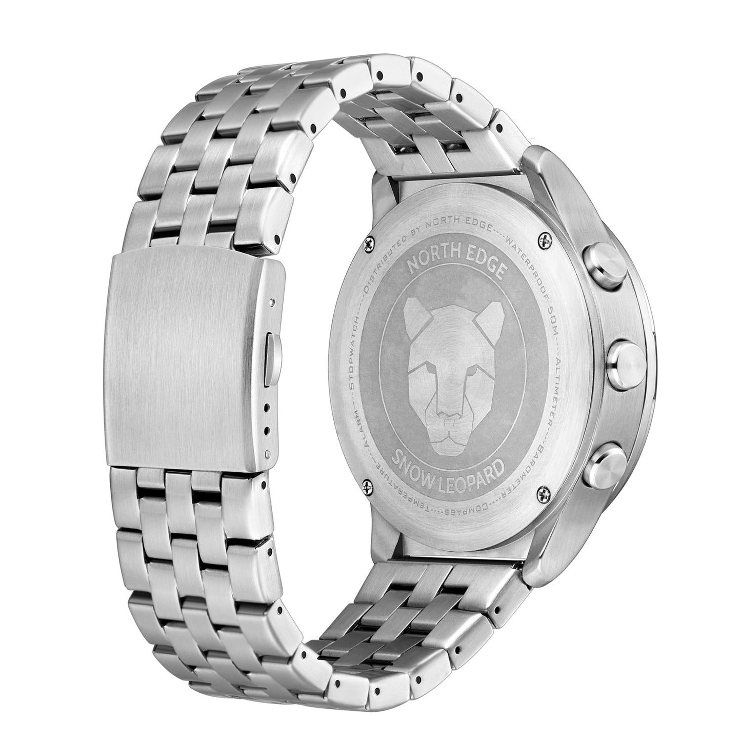NNEDSZ Stainless Steel Multifunction Smart Watch For Men - Waterproof-3
