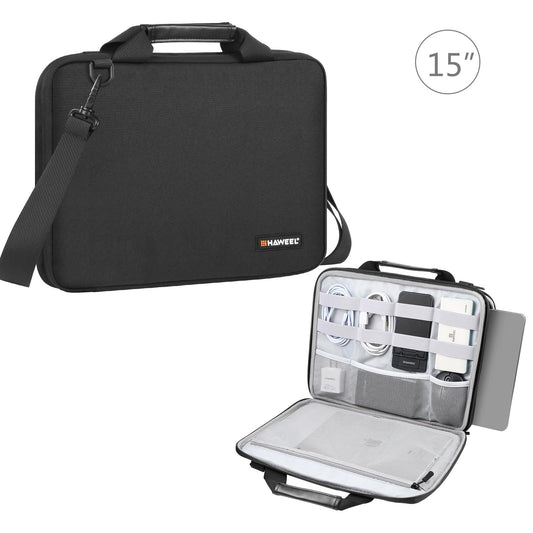 NNEDSZ Convertible Laptop Bag for Macbook Thinkpad Asus Hp - Black-0
