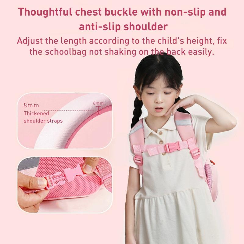 NNEDSZ Secure Kids Backpack - Anti-lost Design - Dinosaur Duck-2