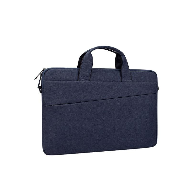 NNEDSZ Portable Laptop Tablet Bag - 15.6 Inch Double Side Pockets Soft Handle Oxford Cloth - Deep Space Gray - Pink-1